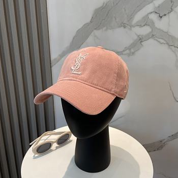 YSL Saint Laurrent Cap Pink