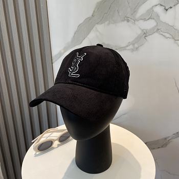 YSL Saint Laurrent Cap Black