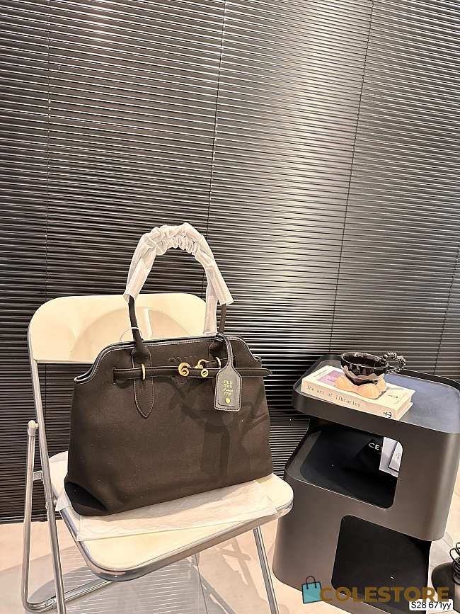 Miu Miu Black Bag 40 x 30 cm - 1