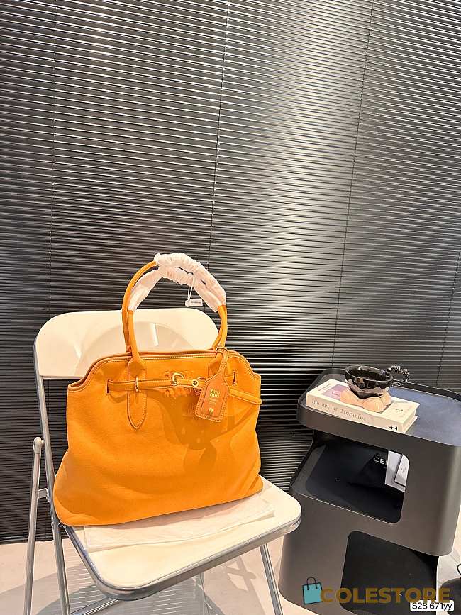 Miu Miu Yellow Bag 40 x 30 cm - 1