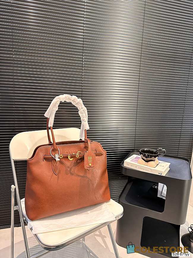 Miu Miu Brown Bag 40 x 30 cm - 1