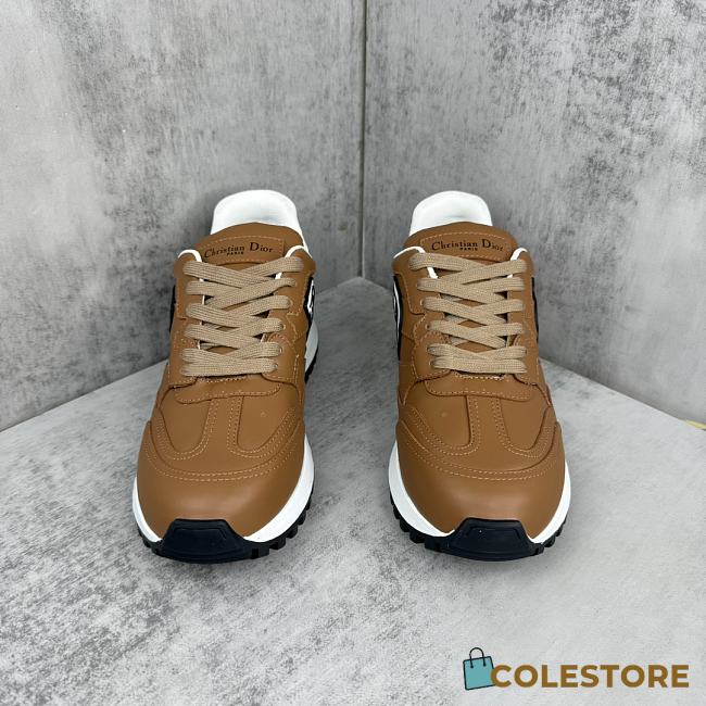 Dior C Logo Sneaker Brown - 1