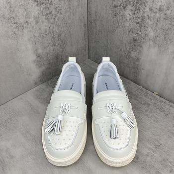 Amiri 24ss Logo Loafer White