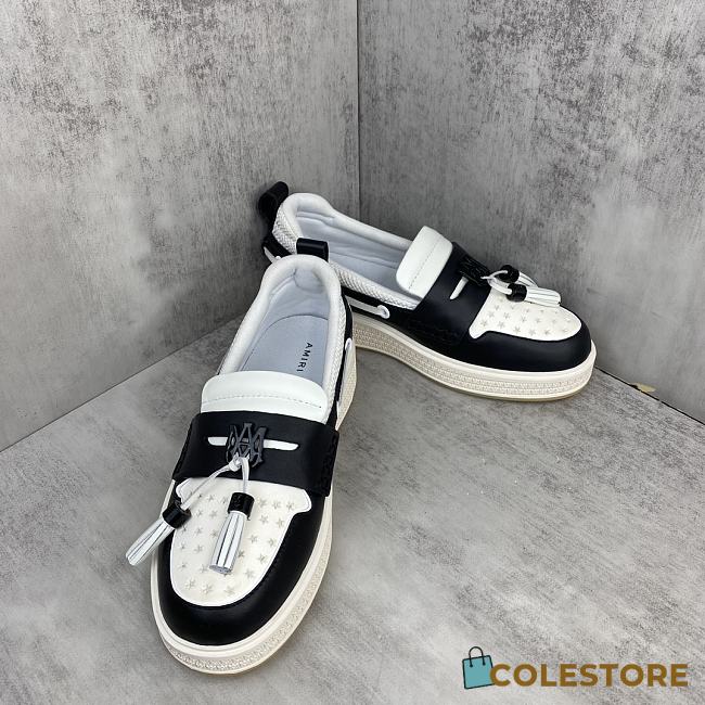 Amiri 24ss Logo Loafer Black - 1