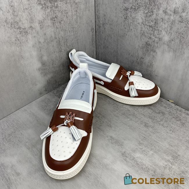 Amiri 24ss Logo Loafer Brown - 1