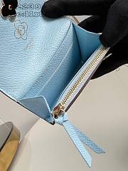 Louis Vuitton Snow Show Rosalie Wallet Blue 11 x 8 x 2 cm - 5