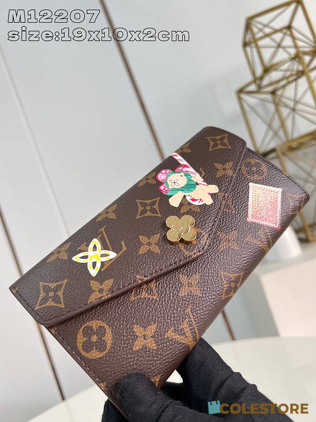 Louis Vuitton Candy Factory Wallet Pink 19 x 10 x 2 cm - 1