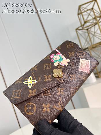 Louis Vuitton Candy Factory Wallet Pink 19 x 10 x 2 cm