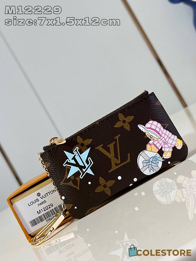 Louis Vuitton Candy Factory Wallet Blue 12 x 7 x 1.5 cm - 1