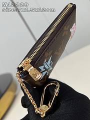 Louis Vuitton Candy Factory Wallet Blue 12 x 7 x 1.5 cm - 5