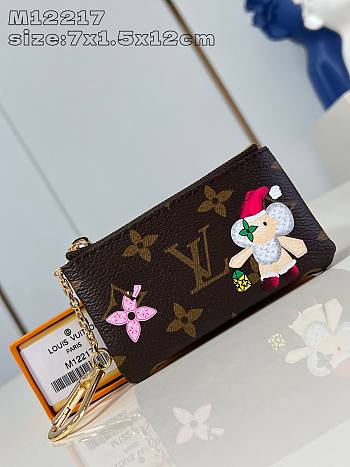 Louis Vuitton Candy Factory Rosalie Wallet Pink 12 x 7 x 1.5 cm