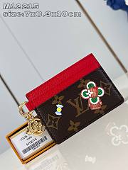 Louis Vuitton Gingerbread Candy Factory Card Holder Pink 10 x 7 x 0.3 cm - 1