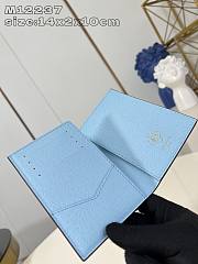 Louis Vuitton Snow Show Wallet Blue 14 x 2 x 10 cm - 5