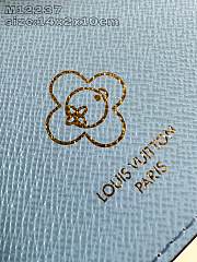 Louis Vuitton Snow Show Wallet Blue 14 x 2 x 10 cm - 4
