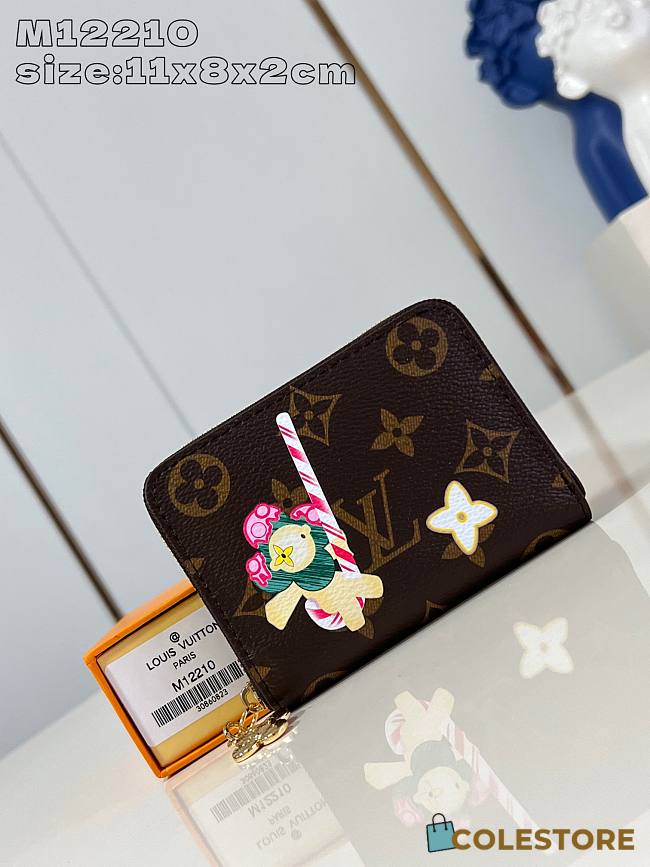 Louis Vuitton Candy Factory Zippy Red 11 x 8 x 2 cm - 1
