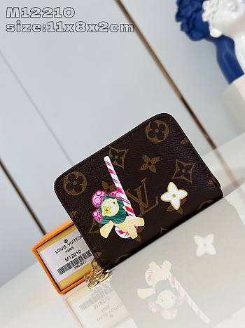 Louis Vuitton Candy Factory Zippy Red 11 x 8 x 2 cm