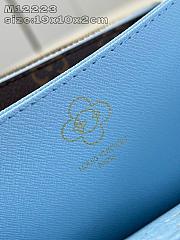 Louis Vuitton Snow Show Zippy Blue 19 x 10 x 2 cm - 6