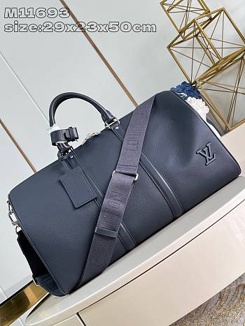 Louis Vuitton Keepall Bandoulière 50 Lv Aerogram 50 x 29 x 23 cm
