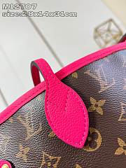 Louis Vuitton Neverfull Bandoulière Inside Out Pink 28 x 14 x 31 cm - 3
