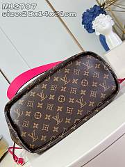 Louis Vuitton Neverfull Bandoulière Inside Out Pink 28 x 14 x 31 cm - 5