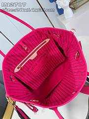 Louis Vuitton Neverfull Bandoulière Inside Out Pink 28 x 14 x 31 cm - 6