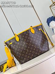 Louis Vuitton Neverfull Bandoulière Inside Out Yellow 28 x 14 x 31 cm - 1
