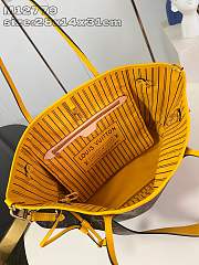 Louis Vuitton Neverfull Bandoulière Inside Out Yellow 28 x 14 x 31 cm - 3