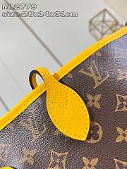 Louis Vuitton Neverfull Bandoulière Inside Out Yellow 28 x 14 x 31 cm - 4