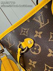 Louis Vuitton Neverfull Bandoulière Inside Out Yellow 28 x 14 x 31 cm - 5