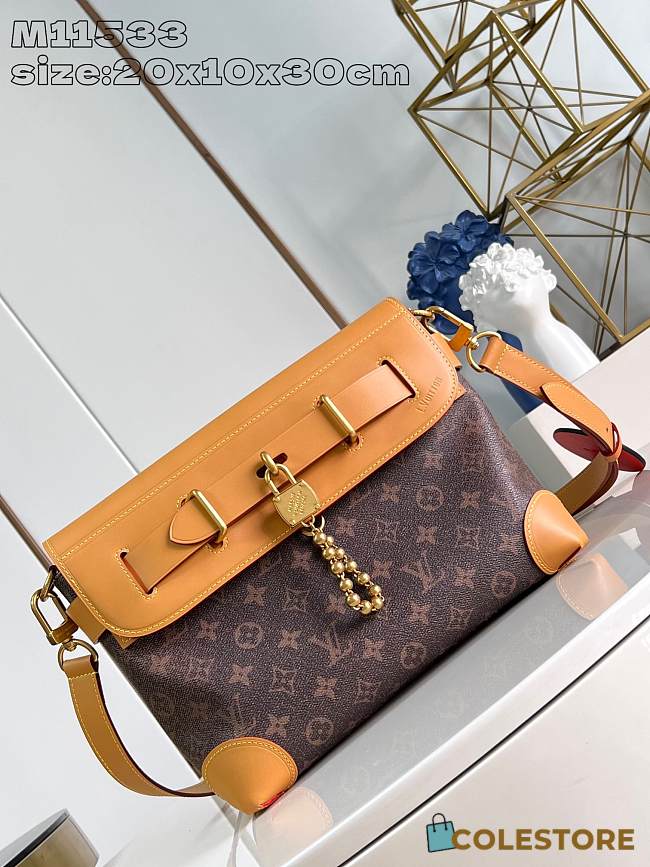 Louis Vuitton Steamer Crossbody Monogram Dust 20 x 10 x 30 cm - 1
