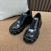 Prada Soft Padded Nappa Shiny Leather Loafer-Black - 1