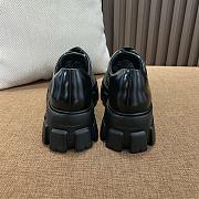 Prada Soft Padded Nappa Shiny Leather Loafer-Black - 3