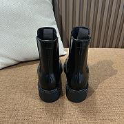 Prada Chelsea Boots With Fur Black - 3