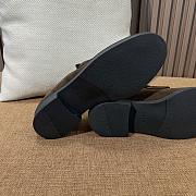 Prada Triangle Suede Loafers Chocolate - 5