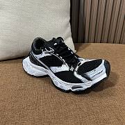 Balenciaga Stapler Sneakers Black And White - 4