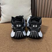 Balenciaga Stapler Sneakers Black And White - 3