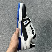 Louis Vuitton Trainer White Blue  - 5