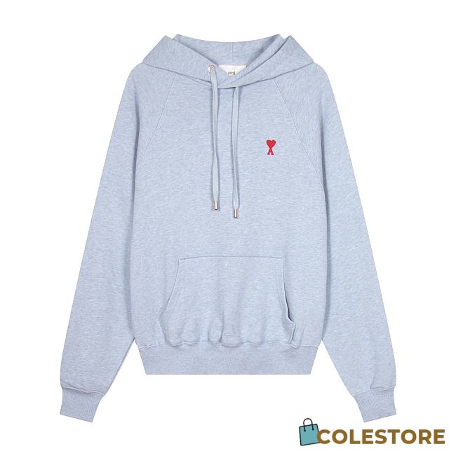 Ami de Coeur Hoodie Grey  - 1