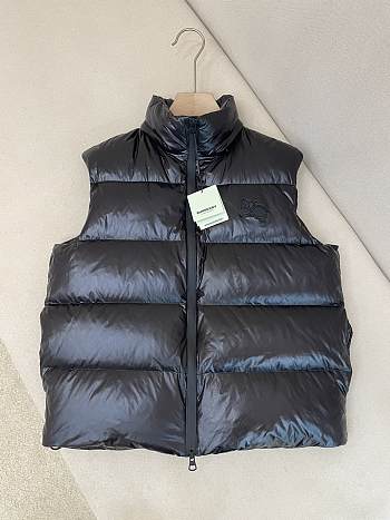  Burberry High-neck Padded Gilet in black