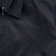  Gucci GG All Over Bomber Jacket Black  - 3