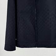  Gucci GG All Over Bomber Jacket Black  - 4