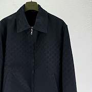  Gucci GG All Over Bomber Jacket Black  - 6