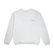  Celine Classic Logo Sweatshirt White  - 1