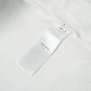  Celine Classic Logo Sweatshirt White  - 6