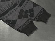 Balenciaga Jacquard Crewneck Black - 4