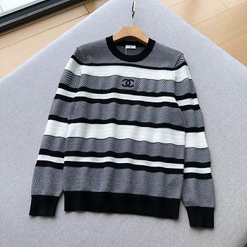 Chanel Striped Knit Sweater