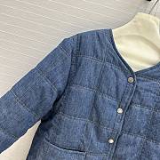 denim puffer jacket - 6