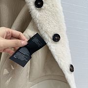 BC Shearling Jacket White  - 5