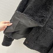 BC Shearling Jacket Black - 5