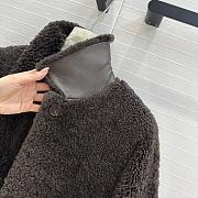 BC Shearling Jacket Brown  - 3